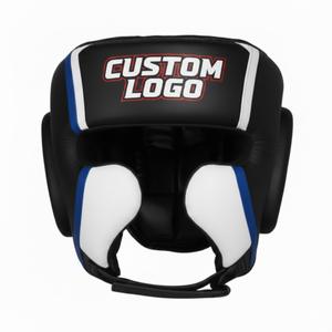 Casco de Boxeo Ajustable de Cuero al por Mayor para Entrenamiento de MMA y Kickboxing - Protector y Duradero - Product Image 2