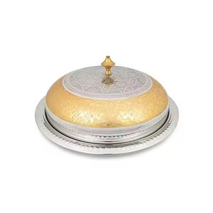 Casserole de service de luxe pour restaurant, design martelé, pour dîner, prix de gros - Product Image 3