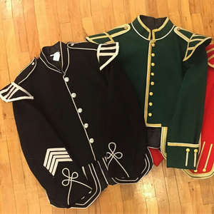 Veste de kilt écossais 100 % laine pour bagpiper et tambouriniste, doublette sur mesure, tenue des Highlands, OEM ODM - Product Image 1