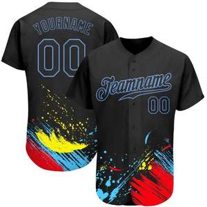 Maillots de baseball personnalisés en sublimation pour hommes – Vente en gros à prix abordable - Product Image 2