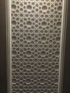Panel de Pared de Piedra Tallada Geométrica 3D de Lujo – Arte Arquitectónico Moderno en Relieve Abstracto - Product Image 4