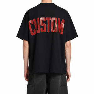 T-shirt homme en coton imprimé, coupe ample et confortable, conçu avec un tissu en coton de qualité supérieure qui est doux pour la peau, coupe décontractée. - Product Image 4