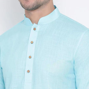 DEFENCE INDUSTRIES <b>Mens</b> Kurta <b>Pajama</b> <b>Set</b> Custom Logo High Quality Cotton Fabric Quick Dry Traditional Islamic Wear Manufacturer - Product Image 1