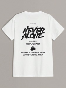 T-shirts décontractés pour hommes d'été, nouveau design, couleur unie, manches courtes, 100% coton, col rond, vêtements décontractés pour hommes - Product Image 2