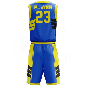 Conjunto de Uniforme de Baloncesto sin Mangas, Transpirable, Personalizado, de Secado Rápido, 100% Poliéster, Unisex, para Equipos, Alta Demanda - Product Image 2