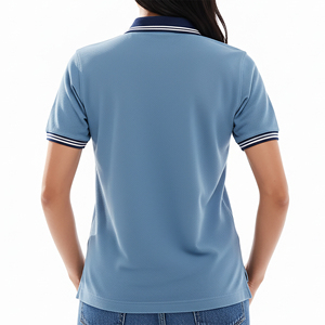 เสื้อผู้หญิง OEM/ODM ผ้าฝ้าย 100% น้ำหนัก 300 กรัม เป็นมิตรกับสิ่งแวดล้อม สวมใส่สบาย ทรงปกติ สีพื้น ปักโลโก้ตามสั่ง - Product Image 4