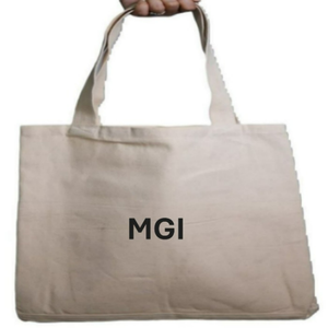 Custom Logo Ladies Grocery Handbag Portable Beach Shopping Travel Work Women Tote Fashionable Yellow <b>Canvas</b> Long Handle Zipper - Product Image 6