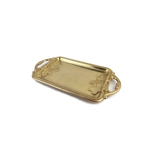 Aluminum Unique Serving <b>Trays</b> Made In India Aluminum Serving <b>Tray</b> With Beautiful Embossed Design - Product Image 5