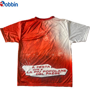 Camiseta Personalizada con Logotipo Sublimado, Cuello Redondo, Manga Corta, Teñida, de Spandex/Poliéster Antiencogimiento para Hombre, Venta Caliente - Product Image 2