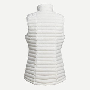 Chaleco de Plumón de Pato Blanco Personalizado para Mujer, Chaqueta Corta sin Mangas, Chaqueta Acolchada Ligera y Cálida para Invierno, Top sin Mangas Unisex - Product Image 2