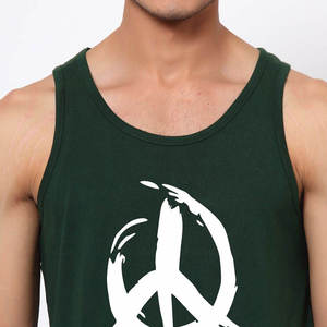 <b>Men</b> Gym Stringer <b>Singlets</b> Custom Sleeveless Tank Tops Comfortable Fitness Workout Apparel Private Label Supplier Custom Fitness - Product Image 4