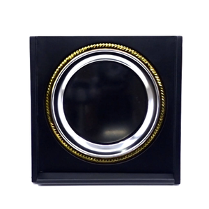 Placa de Premio Metálica Hecha a Mano de Alta Demanda, 7" x 7" Pulgadas, con Impresión Personalizada para Regalos, Fabricante Indio, Precio al por Mayor - Product Image 3