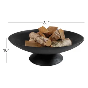Elegant Handmade Steel <b>Fire</b> Pit For Outdoor Dining Areas Luxury Hotels Resorts And Garden RestaurantsLuxury Handmade ZAHID - Product Image 2