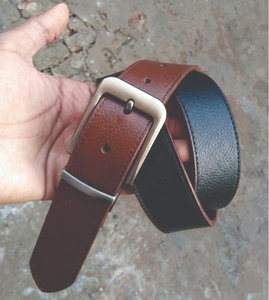 Cinturón de Cuero Genuino de Marca Personalizada para Hombre, Material de Piel de Vacuno de Primera Calidad, Hebilla de Metal de Alta Calidad, Logotipo Personalizado - Product Image 2