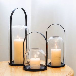 High Quality <b>Iron</b> Black Color Coated Candle Holder Set Of 3 With Three Different Sizes From Mehsam Exports - Product Image 1