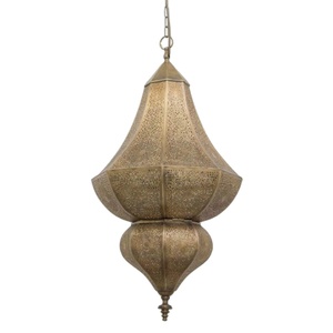 Lanterne marocaine artisanale, parfaite pour la décoration de la maison pendant le Ramadan et l'Aïd, accessoires de décoration, salon, lanternes suspendues de luxe - Product Image 1
