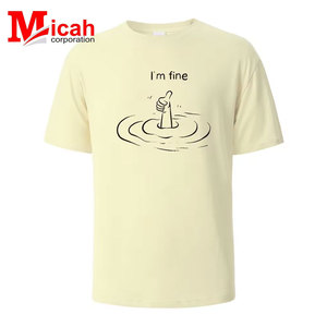 Camiseta de Manga Corta para Hombre, de Alta Calidad, Antiarrugas, con Estampado Personalizado, Estilo Gótico, de Spandex/Algodón, para Verano - Product Image 2