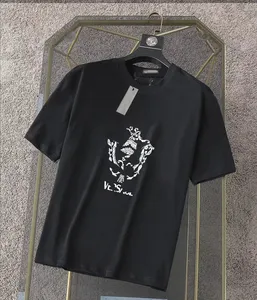 Camisetas de Hombre al por Mayor de Alta Calidad, 220g, Algodón y Poliéster, Tejido Liso, Casual, Personalizable con Impresión, Tela Suave y Cómoda - Product Image 4