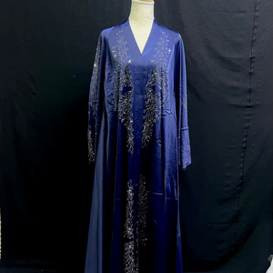 New Dubai style abaya Traditional Islamic Women's Saudi Arabian Abaya Spring Polyester Breathable Ankle Length Muslim - Product Image 1