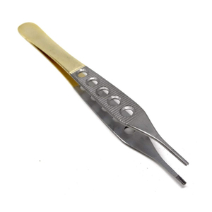 Pince à tissus Adson en acier inoxydable, instrument médical chirurgical pour usage hospitalier - Product Image 3