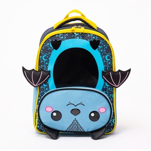 New design cute stereoscopic blue bat kids bag - Product Image 1