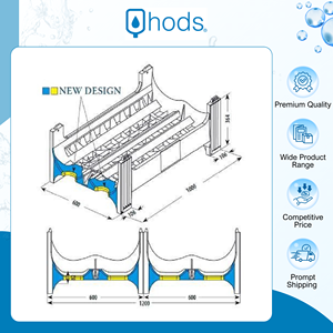 Supports en plastique polypropylène (PP) de bonne qualité pour la distribution et le stockage de bouteilles d'eau de 5 gallons, à prix compétitif sur le marché - Product Image 6