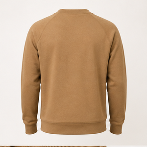 Sudadera Personalizada para Hombre, Cuello Redondo, Corte Regular, Tejido Rib Ligero, Modelo MCRW-0012 - Product Image 2
