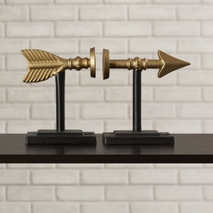 Premium Gold Finish Metal Bookends Modern Bookshelf Home Office <b>Library</b> Living Room Decoration Elegant <b>Book</b> Organization ARTISAN - Product Image 5