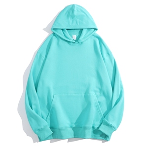 Wholesale 280gsm 100% Cotton Winter <b>Hoodie</b> Knitted Weight Letter Pattern Unisex <b>Pink</b> Drawstring <b>Hoodie</b> Ready Stock Bulk Men's - Product Image 6
