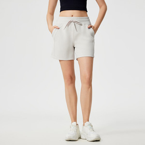 Shorts de sport décontractés pour femmes, taille élastique, cordon de serrage, poches latérales, coupe ample, séchage rapide, collection Printemps 2026 - Product Image 3
