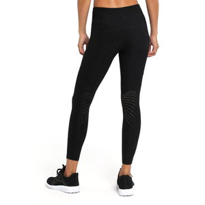 Spandex & Polyester High Waist High Quality Activewear Women Yoga Leggings Sustainable Breathable - Product Image 2