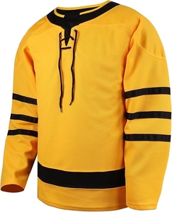 Jersey de Hockey sobre Hielo de Última Moda para Hombre, 100% Poliéster y Algodón, Transpirable, de Secado Rápido, Suave y Cómodo, Ropa Deportiva para Exteriores - Product Image 4