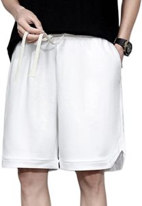 Shorts de sport en maille personnalisés pour hommes en gros – Shorts de basketball en maille de polyester de haute qualité, coupe ajustée, pour le fitness - Product Image 3