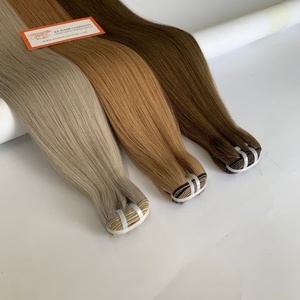 Venta al por mayor de longitud larga marrón claro 12A Grado Remy Extensiones de cabello vietnamita Paquetes crudos a precios competitivos - Product Image 6