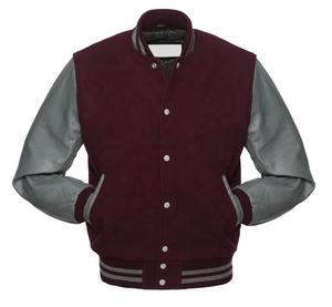 Chaqueta Varsity de Forro Polar de Algodón Personalizada OEM para Invierno, con Forro Acolchado Cálido y Decoración Bordada Reflectante - Product Image 4