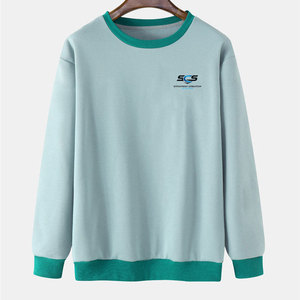 Sweat-shirt en coton avec logo personnalisé, grandes tailles, style unique, en vente - Product Image 1
