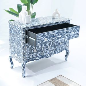 Muebles con incrustaciones de hueso, muebles de lujo con incrustaciones de hueso – Decoración para el hogar hecha a mano por diseñadores - Product Image 1