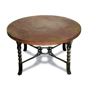 Wooden Round Top Center <b>Table</b> Black & <b>Brown</b> Finished for Indoor Living Room Decorative Metal Furniture Side <b>Tables</b> - Product Image 6