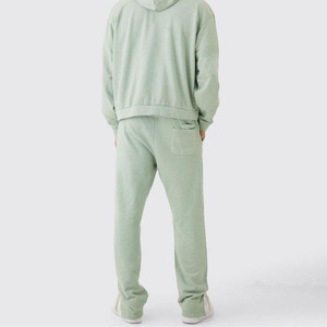 Survêtement Premium Homme Hiver avec Sweat à Capuche Entièrement Zippé et Pantalon de Survêtement – Vêtements de Sport Personnalisés – Vente en Gros – Fabricant d'Usine - Product Image 6