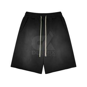 DUBBIX INDUSTRIES Mens Cotton T-Shirt Jogger Shorts <b>Set</b> Breathable Summer Casual Crew Neck Short Sleeve Solid 2-Piece <b>Set</b> - Product Image 5
