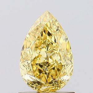 Diamant solitaire de 1,07 carat, taille poire, pureté VVS, couleur blanche, fabriqué en laboratoire CVD, certifié IGI - Product Image 3