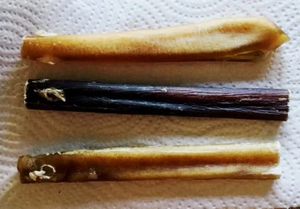 Bâtonnets de bœuf naturels et biologiques à faible teneur en gras de 6 pouces pour chiens seniors - Friandises saines et durables pour les mâchoires agressives MULTI CRAFT Sacs - Product Image 2