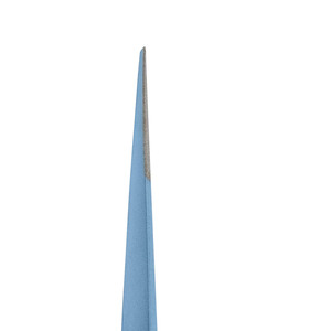 Pinces chirurgicales en acier titane de qualité supérieure avec pointes recouvertes, 4,3 pouces (11 cm), instrument médical # 5 Poignées plates droites de 0,3 mm - Product Image 2