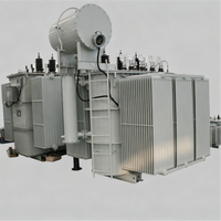 Transformador de Distribución de Energía Trifásico de 35kV/6kV, Sumergido en Aceite, de Alta Resistencia, Estándar IEC para Subestaciones Industriales