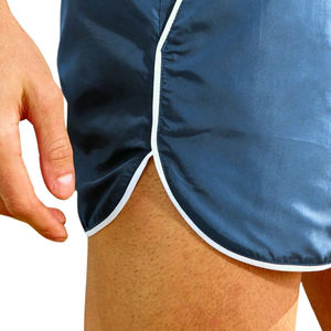 Pantalones Cortos Deportivos Azules para Hombre, Ligeros, de Secado Rápido, con Cordón en la Cintura, Casuales, para Gimnasio, Playa, Verano, Entrenamiento Activo - Product Image 6