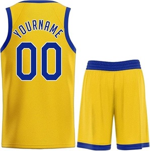 Maillot et short de basket-ball personnalisés pour hommes et jeunes, uniforme avec nom et numéro brodés ou imprimés, vêtements de sport - Product Image 2