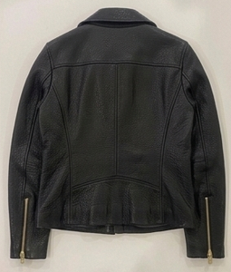 Chaqueta de Motera para Mujer, Nueva Moda Otoño/Invierno/Verano, Impermeable, con Cierre, de Cuero Vacuno Genuino, de Lujo, Personalizable al por Mayor - Product Image 5