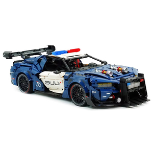 Guli 10655 Superauto Coche de Policía, Bloques de Construcción, Juguete de Plástico Hecho en China para Adolescentes, 3975 Piezas, Funciona con Batería, Estático y Dinámico - Product Image 4
