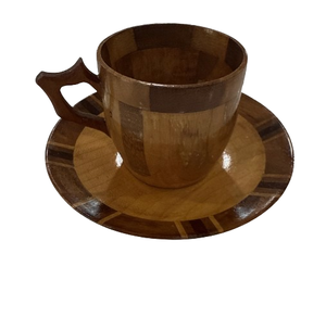 Wooden <b>Tea</b> <b>Cup</b> <b>Saucer</b> Set Modern Design Handmade <b>Tea</b> And Espresso <b>Cup</b> Bulk Supplier Handicrafts - Product Image 3