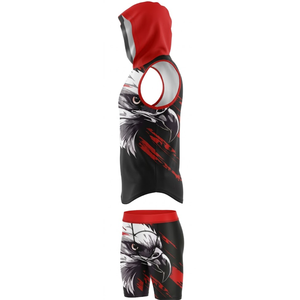 Uniforme de football américain 7v7 personnalisé pour adultes, sans manches, respirant, anti-humidité, séchage rapide, 100% polyester - Product Image 2